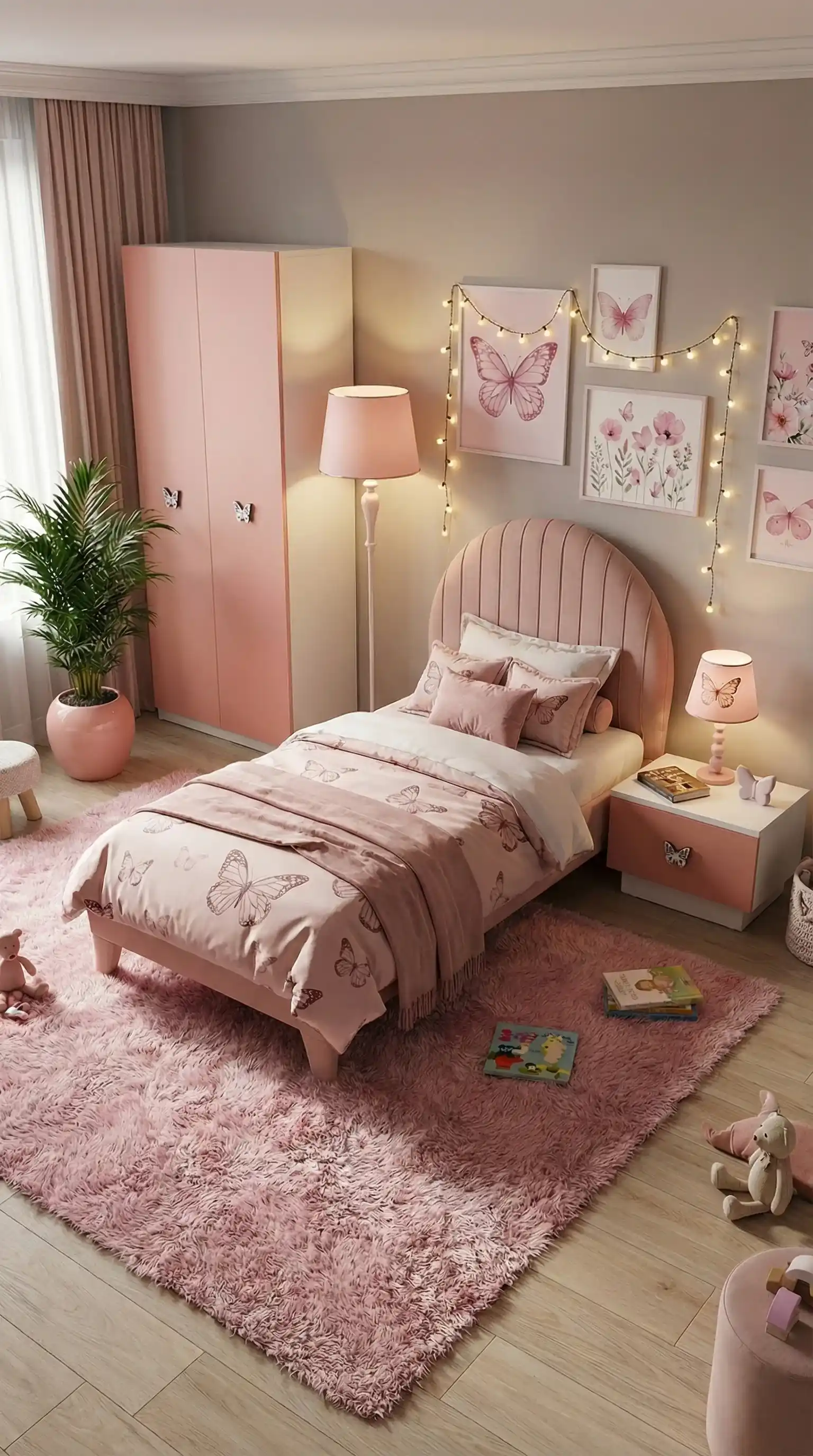 Butterfly Girl's Bedroom set 