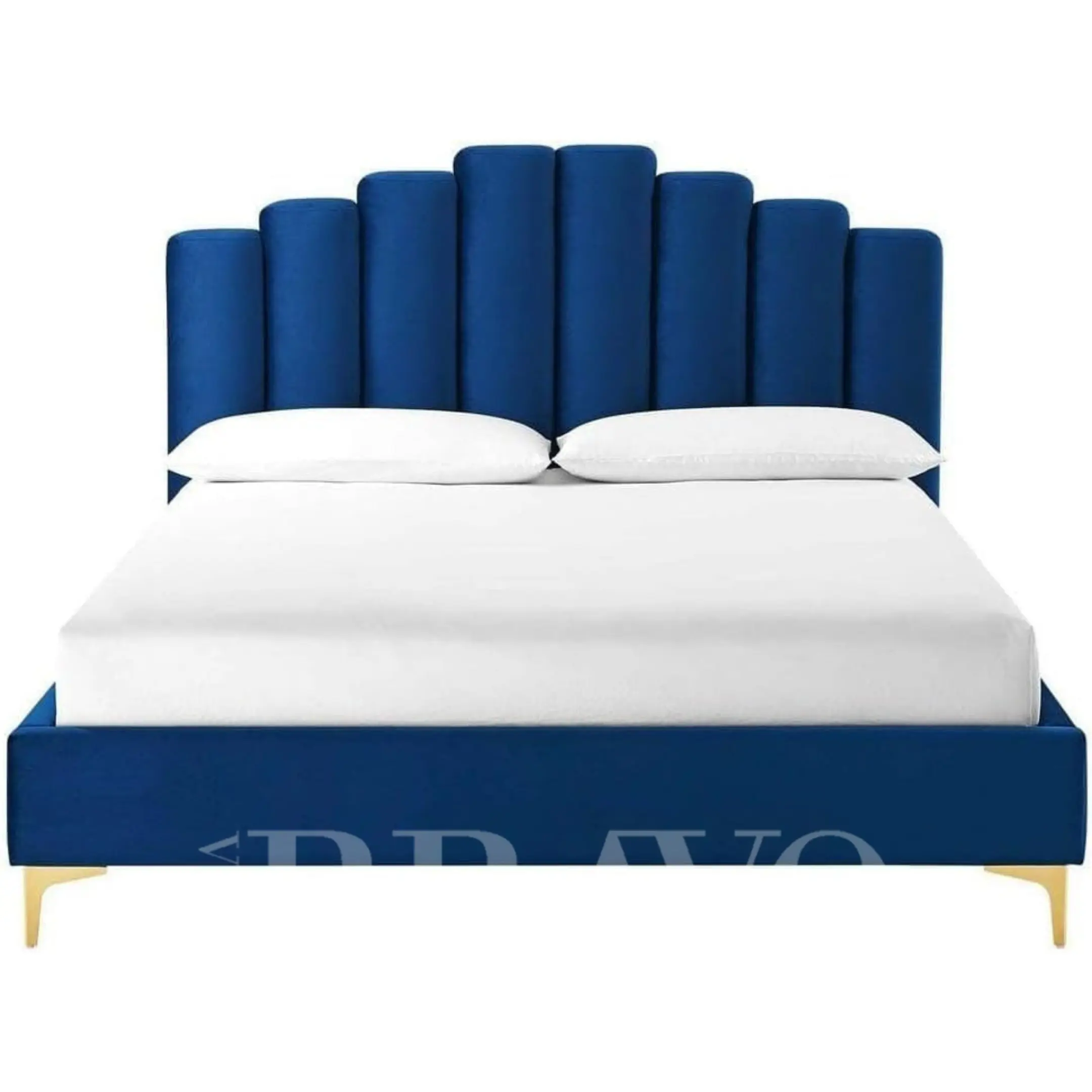 سرير CelesteWave - هندسة جريئة مع تباين فاخر