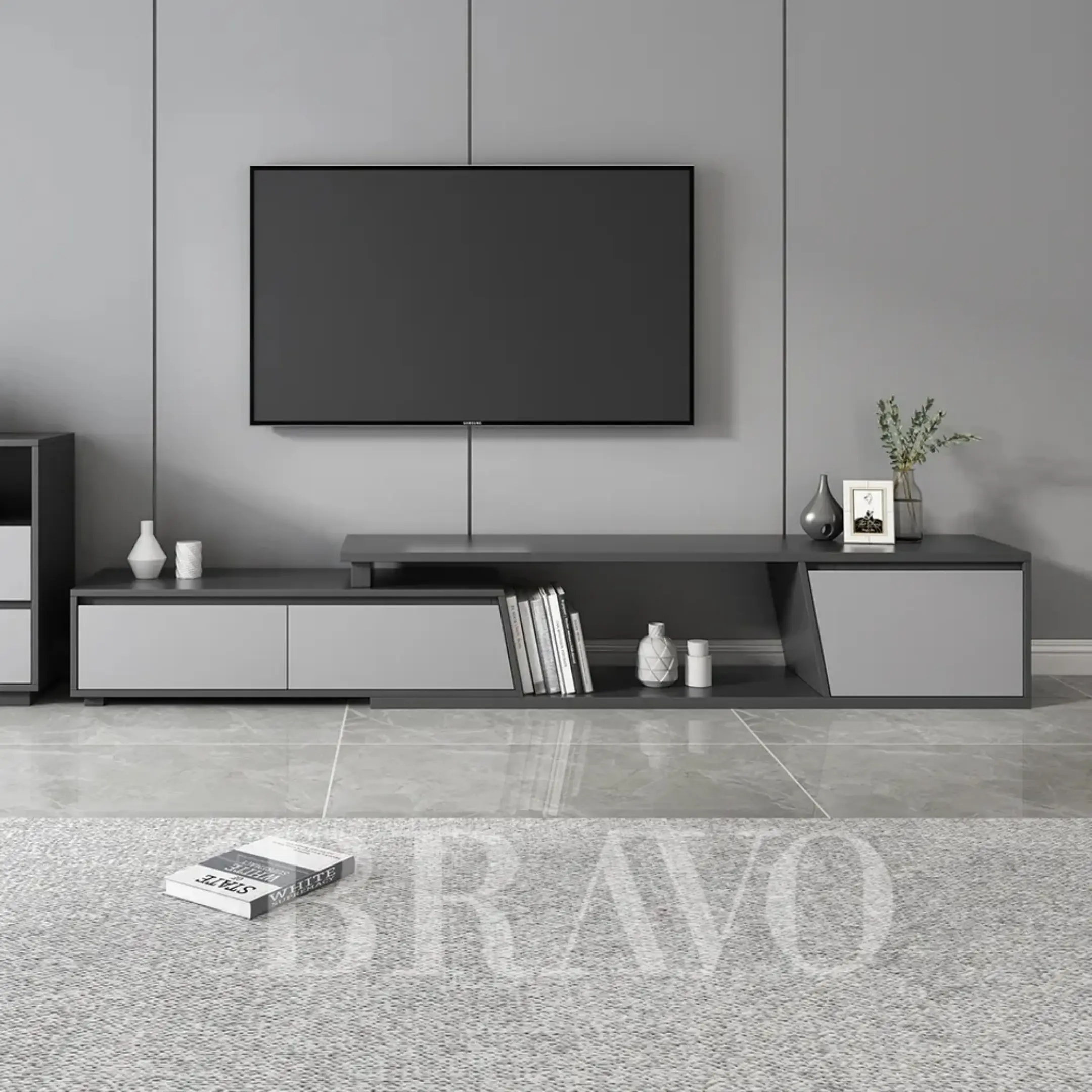 وحدة تلفزيون معيارية غير متناظرة