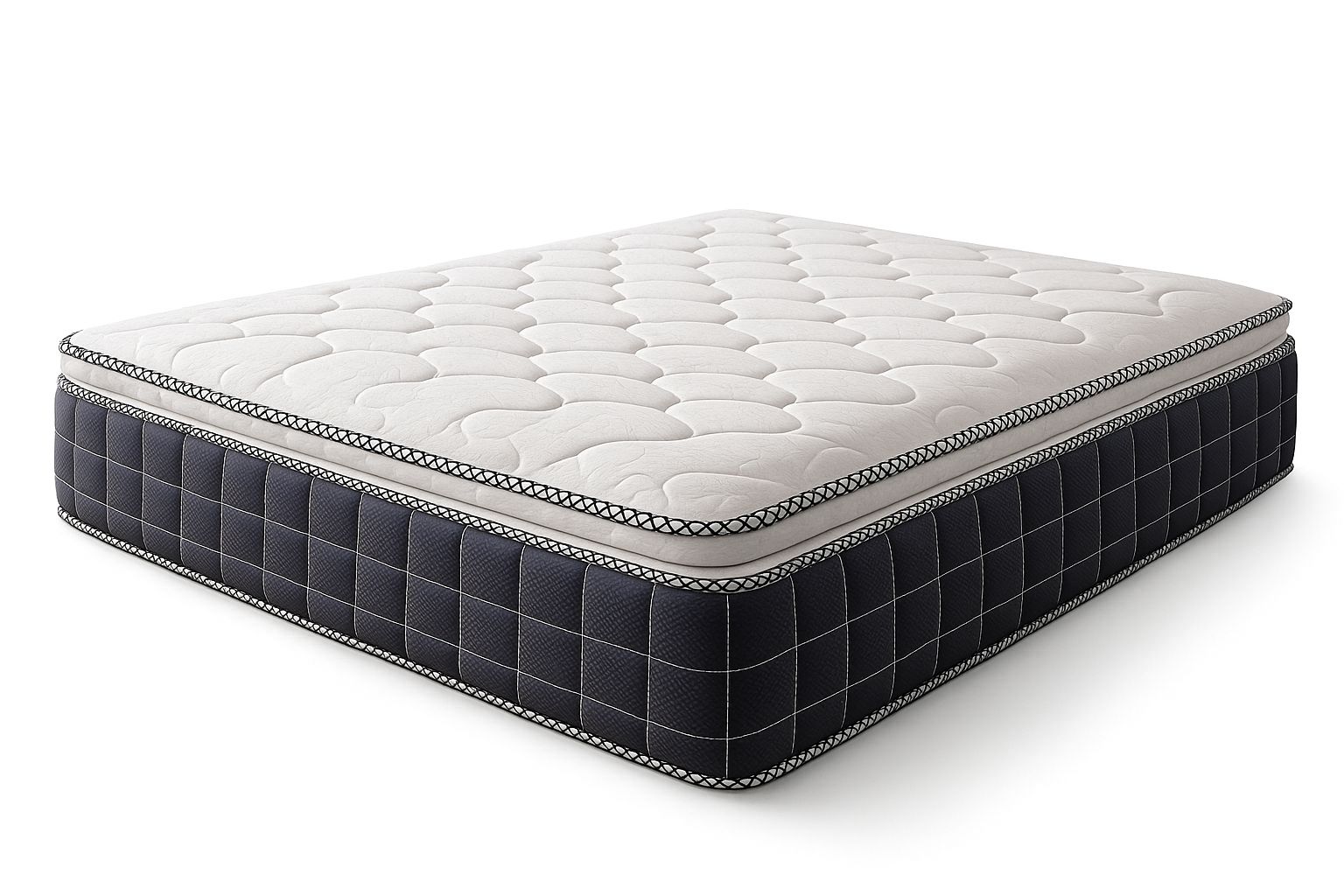 مرتبة  كازا برافو– غود نايت – بنوابض باكيت (مغلفة) مع طبقة مخدة علوية – قماش مضاد للبكتيريا – فاخرة – ارتفاع 28 سم