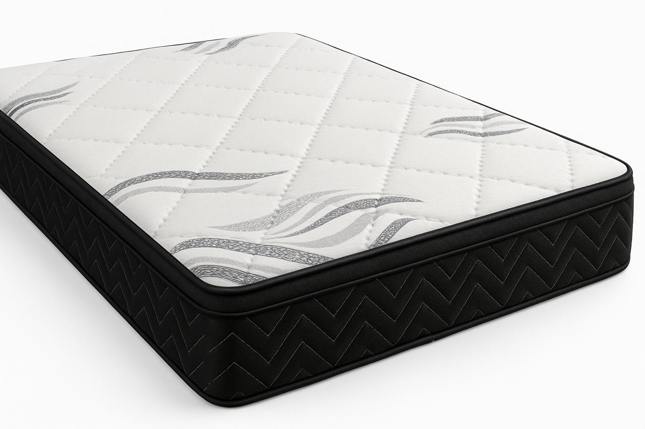 مرتبة كازا برافو–  نم جيدا – بنوابض باكيت (مغلفة) مع طبقة مخدة علوية – قماش مضاد للبكتيريا – راحة عالية – ارتفاع 28 سم