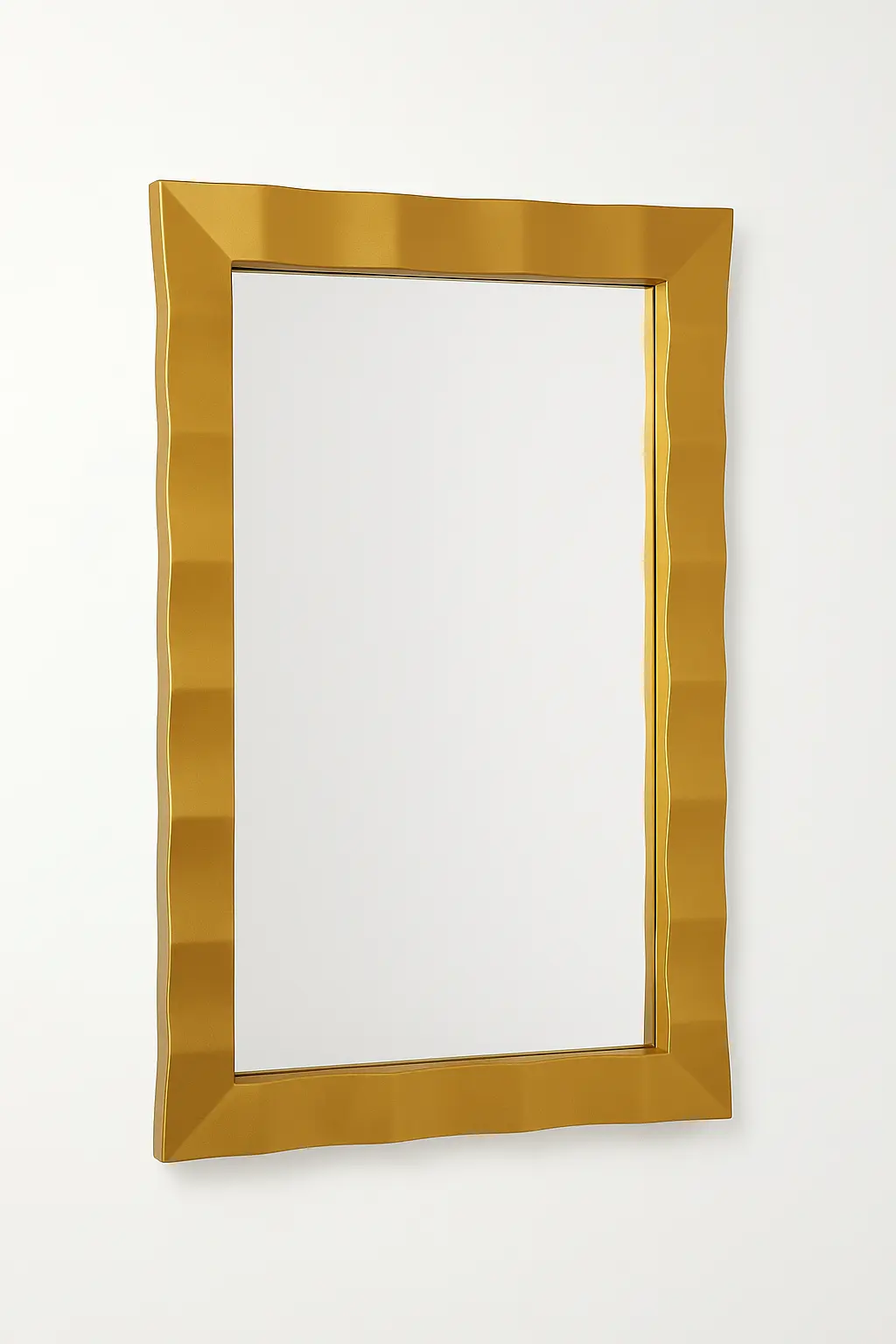 مرآة بإطار الموجة الذهبية - كازا برافو